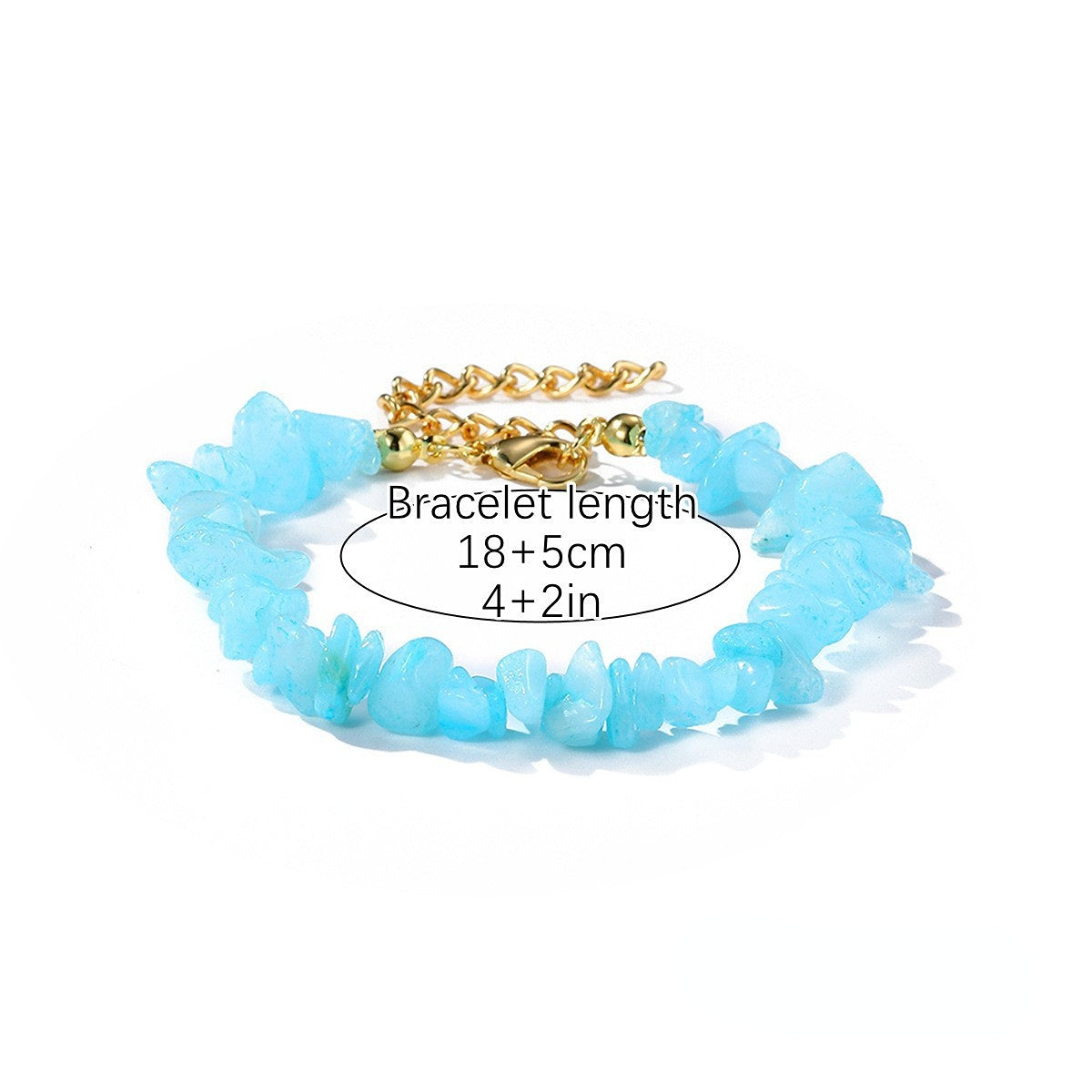 Wholesale Bohemian Colored Stone Beads Bracelet